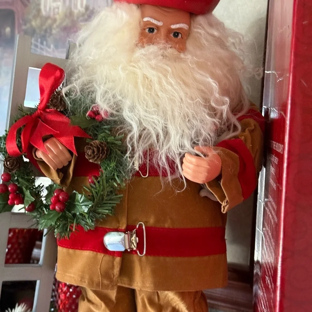 Home For The Holidays fireman santa